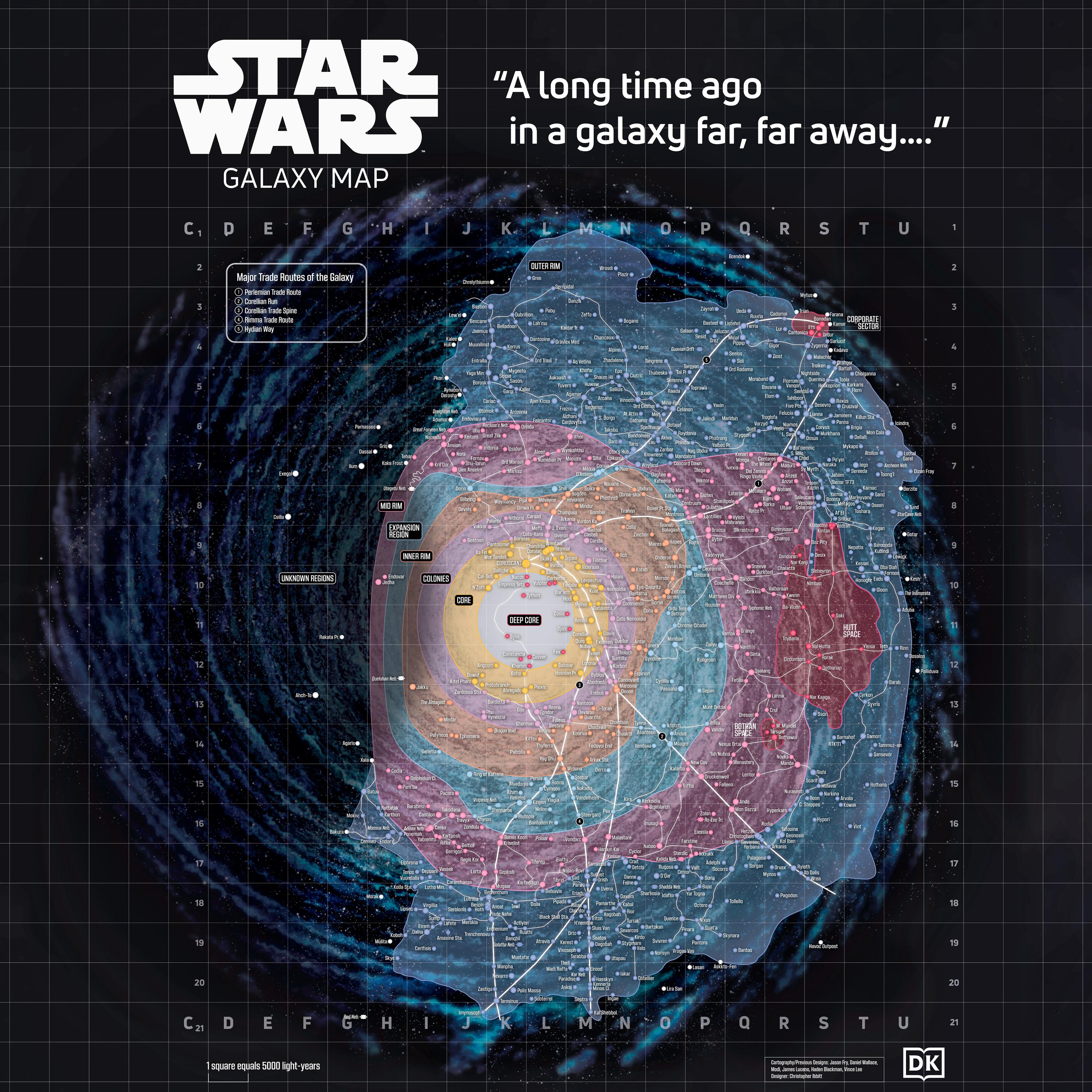 Star Wars Galaxy Map
